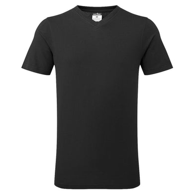 T-shirt en coton à col en V