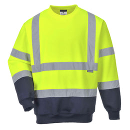 Sweatshirt Bicolore Haute Visibilité B306 Portwest