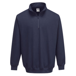 Sweatshirt Col Zippé Sorrento Compatible Détecteur B309 Portwest