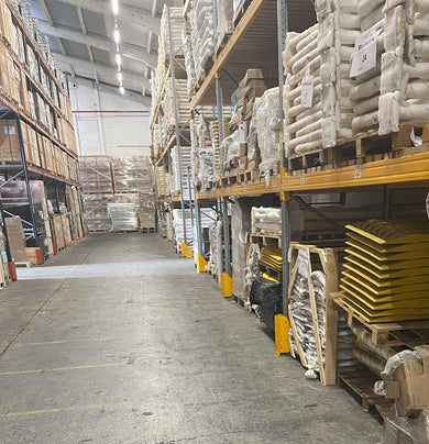 Sabot de protection pour pied d'échelle de rack acier épaisseur 5 mm