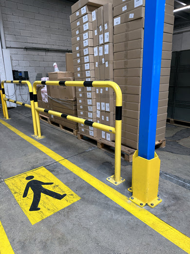 Sabot de protection pour pied d'échelle de rack acier épaisseur 5 mm