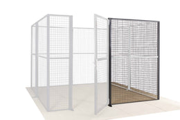 Mètre linéaire supplémentaire pour box grillagé, H. 2200 mm