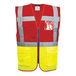 Gilet Executive porte-badge bicolore C276 Portwest