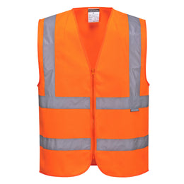 Gilet Haute Visibilité Zippé Léger C375 Portwest