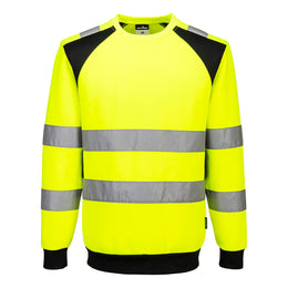 Sweat zippé à col cheminée DX4 Hi-Vis