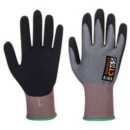 Gant CT Anti-Coupures E Mousse Nitrile E15 CT65 Gris/Noir Taille XS-XXL Portwest