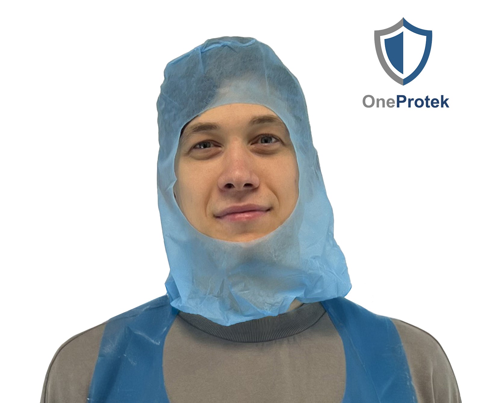 ONEPROTEK Cagoules Jetables PP Non-tissé – Carton de 5 sachets de 100