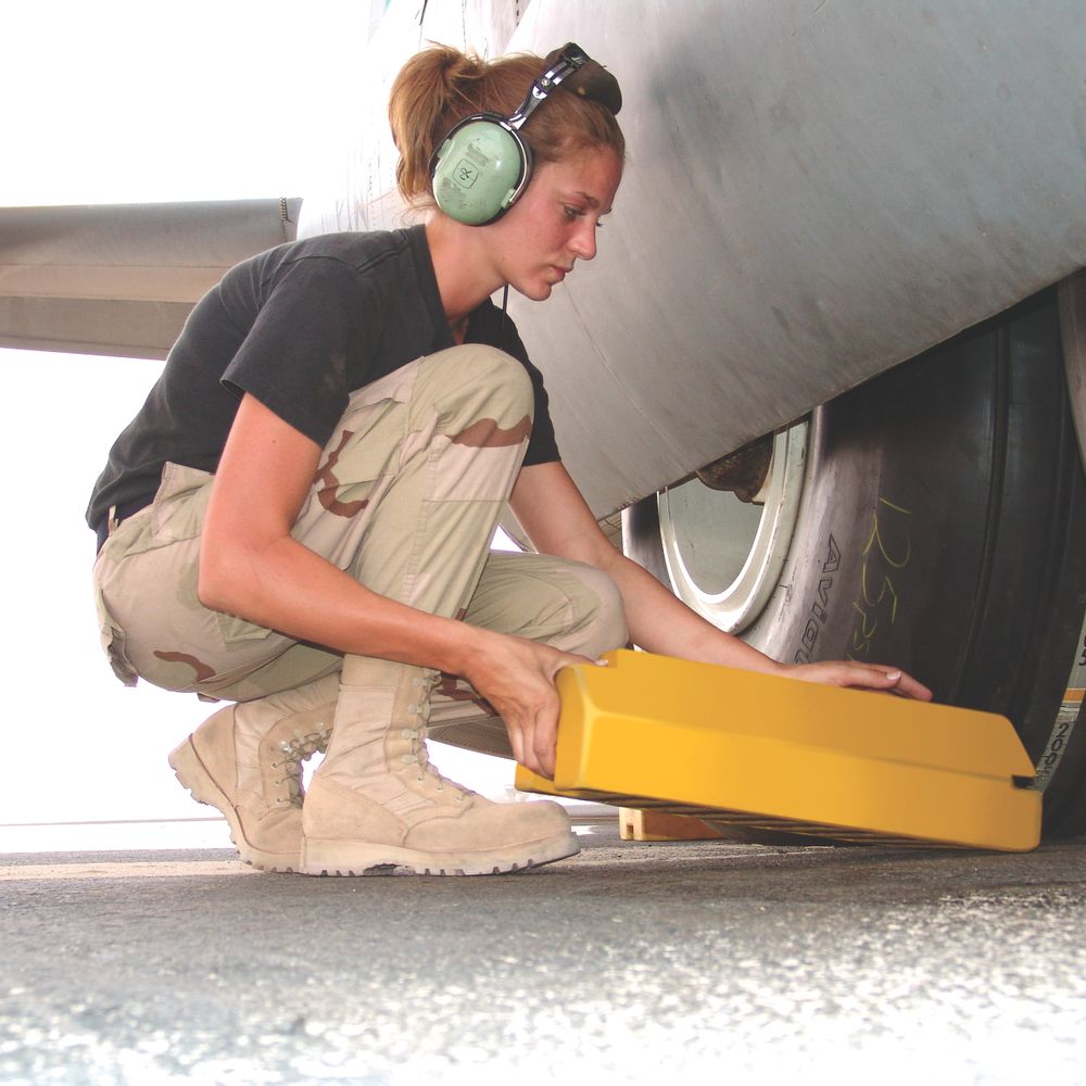 Cale de roue aviation en polyuréthane, série AC – Checkers AC6800