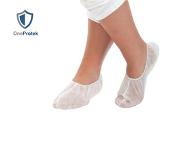 Chaussettes Jetables Carton de 20 sachets de 100 (Blanc)