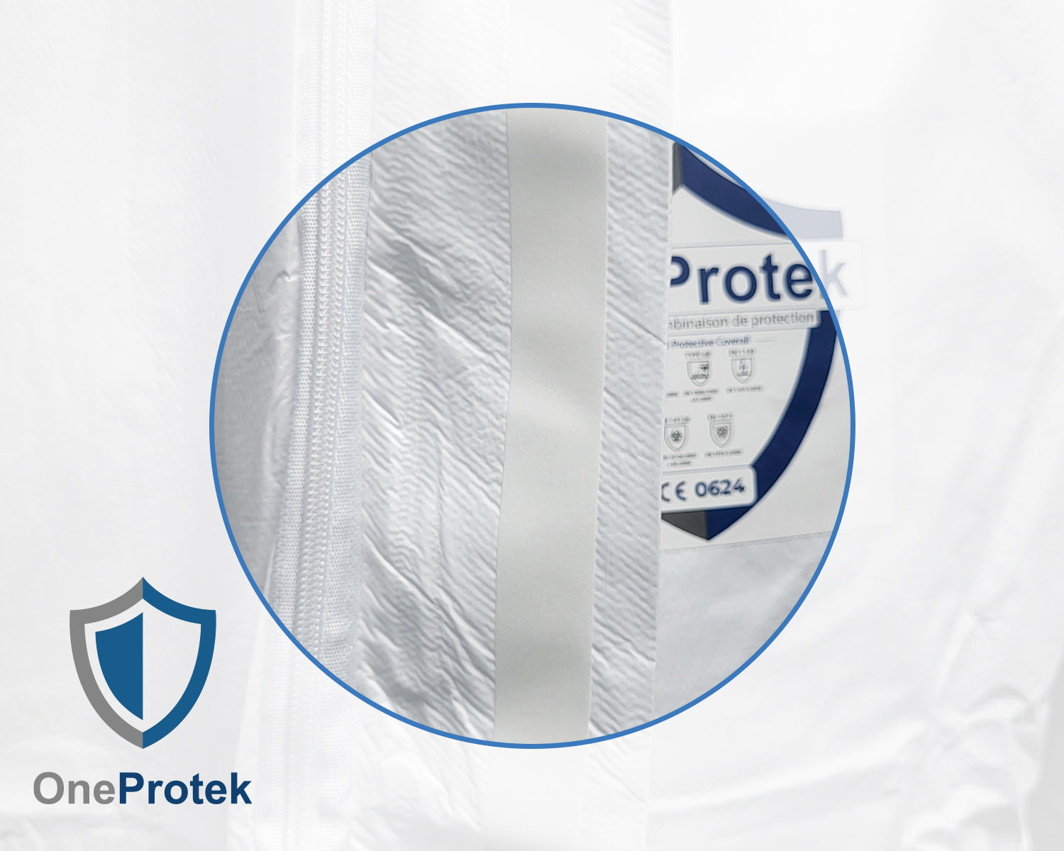 ONEPROTEK Combinaisons de Protection Type 5B/6B Jetables – Carton de 50