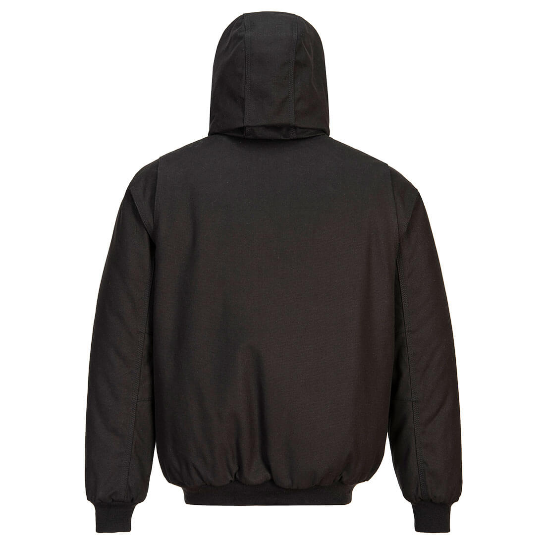 DC801 - Veste à capuche avec doublure en duvet de canard Noir