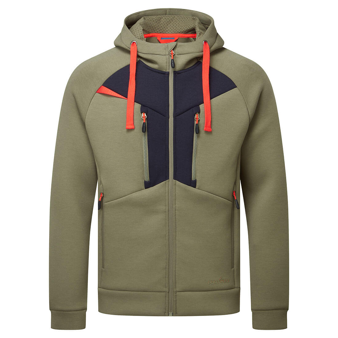 Sweat à capuche zippé DX4