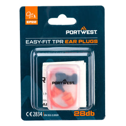 Bouchons d'Oreille Easy Fit Corde EP22 Orange Portwest