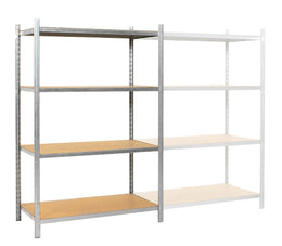 Rayonnage galvanisé Epsiline à tablettes tubulaires