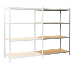 Rayonnage galvanisé Epsiline à tablettes tubulaires