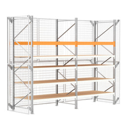 Rack Epsirack hybride sécurisé : picking manuel et niveau palette