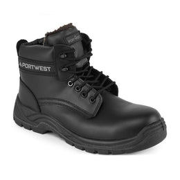 Brodequin Cuir Hiver Composite S3S FC12 Noir Taille 38-48 Portwest