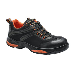 Chaussure Basse Cuir Nubuck Composite S3S FC61 Noir Portwest