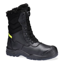 Botte Fourrée Système de Laçage Fil FD05 Noir Portwest
