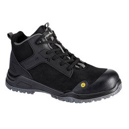 Chaussure Haute Bevel Composite S3S ESD FE01 Noir/Gris Portwest