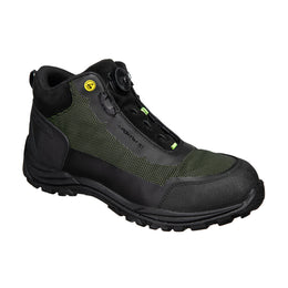 Girder Composite Mid Boot S3S ESD SR FO FE04 Noir/Vert Portwest