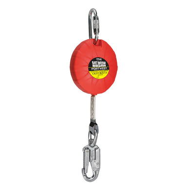 Antichute Sangle Rétractable 3m Mousqueton