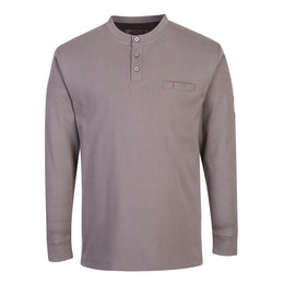 Henley FR Antistatique Col Boutonné FR32 Portwest