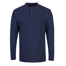 Henley FR Antistatique Col Boutonné FR32 Portwest