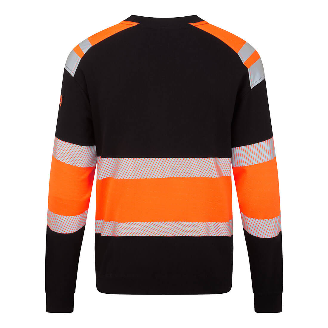SweatshirtPW3 Modaflame HV Classe 1 Orange/Noir