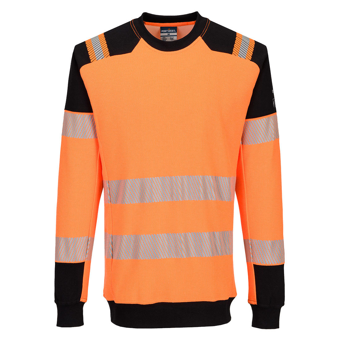 Sweatshirt PW3 Modaflame Knit HVO Orange/Noir
