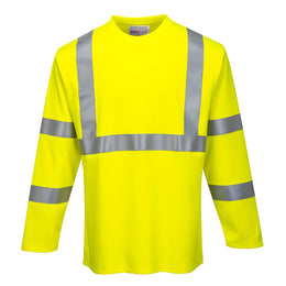 T-Shirt Ignifugé Manches Longues Haute Visibilité FR96 Portwest