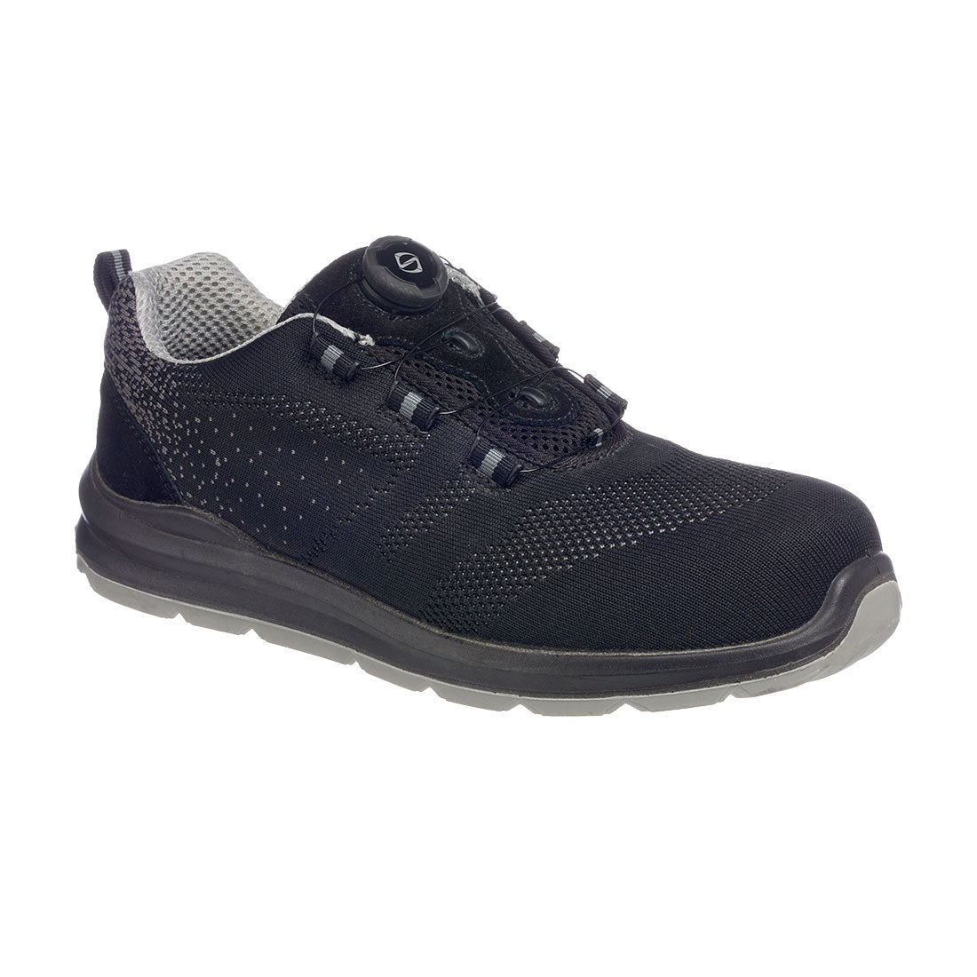Chaussure de sécurité Portwest Compositelite à laçage par câble, tige en maille tricotée, S1P