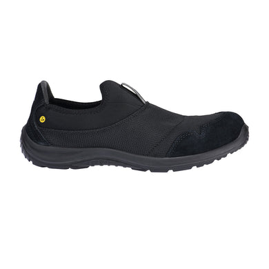 Chaussure enfilable textile avec embout acier – S1P SR FO ESD