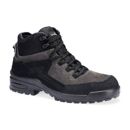 Bottines en Daim Suédé Acier S3L FT72 Noir/Gris Portwest