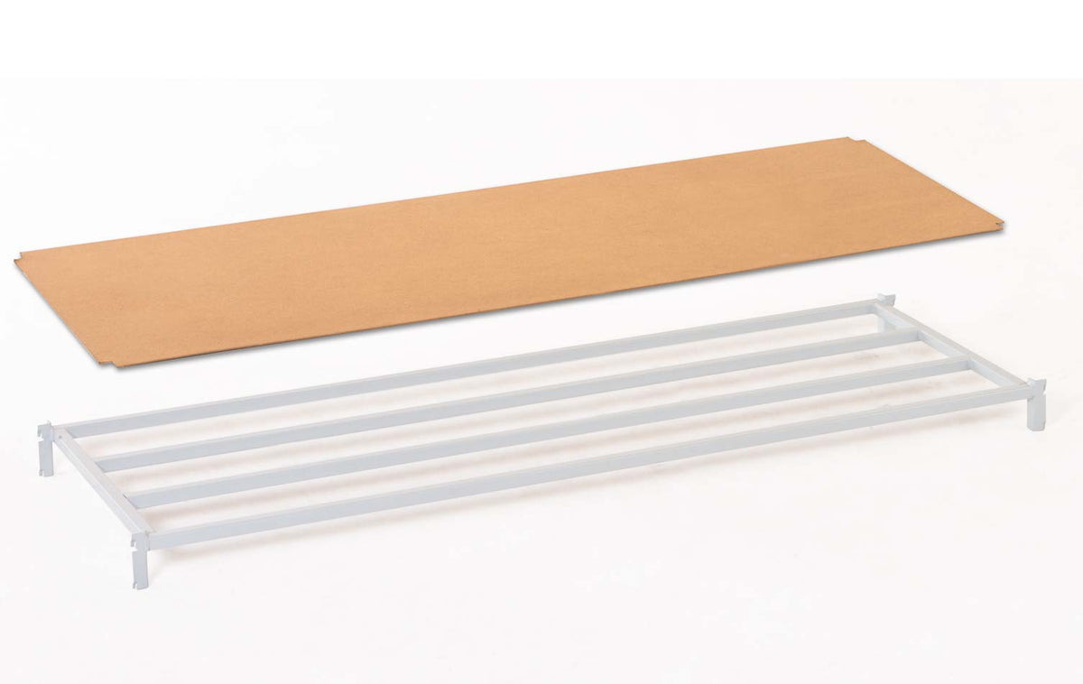 Tablette pour rayonnage Flip avec recouvrement isobois