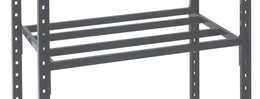 Tablette pour rayonnage Fliplus, tubulaire ou tôlée, 500 kg