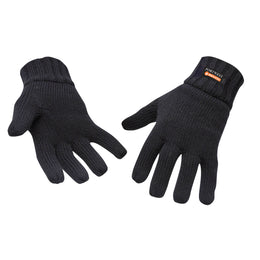 Gant Hiver GL13 Tricot Acrylique Isolant Noir Portwest