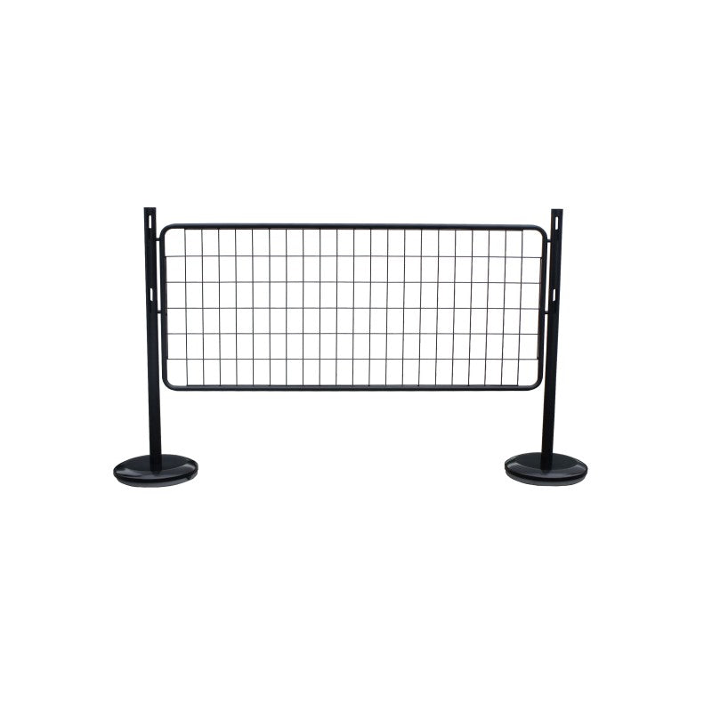 Kit poteaux acier avec grille