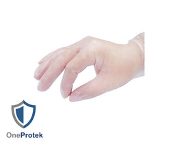 Gants d'examen Vinyle Transparents 5 g – Carton de 10 boîtes de 100