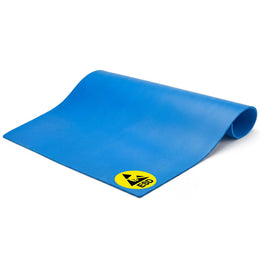 Tapis de table antistatique ESD W3 - Surface dissipative 10⁶-10⁹ Ω pour établis
