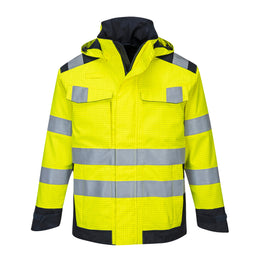 Parka de Pluie Ignifuge Haute Visibilité RIS MV70 Portwest