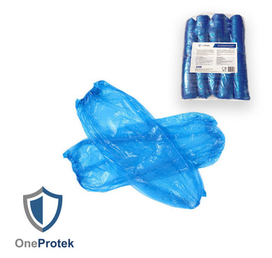 ONEPROTEK Manchettes de Protection Jetables 45 cm – Carton de 20 sachets de 100