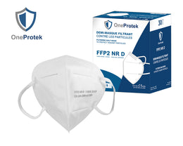 Masque FFP2 NR D OneProtek (Boîte de 30)