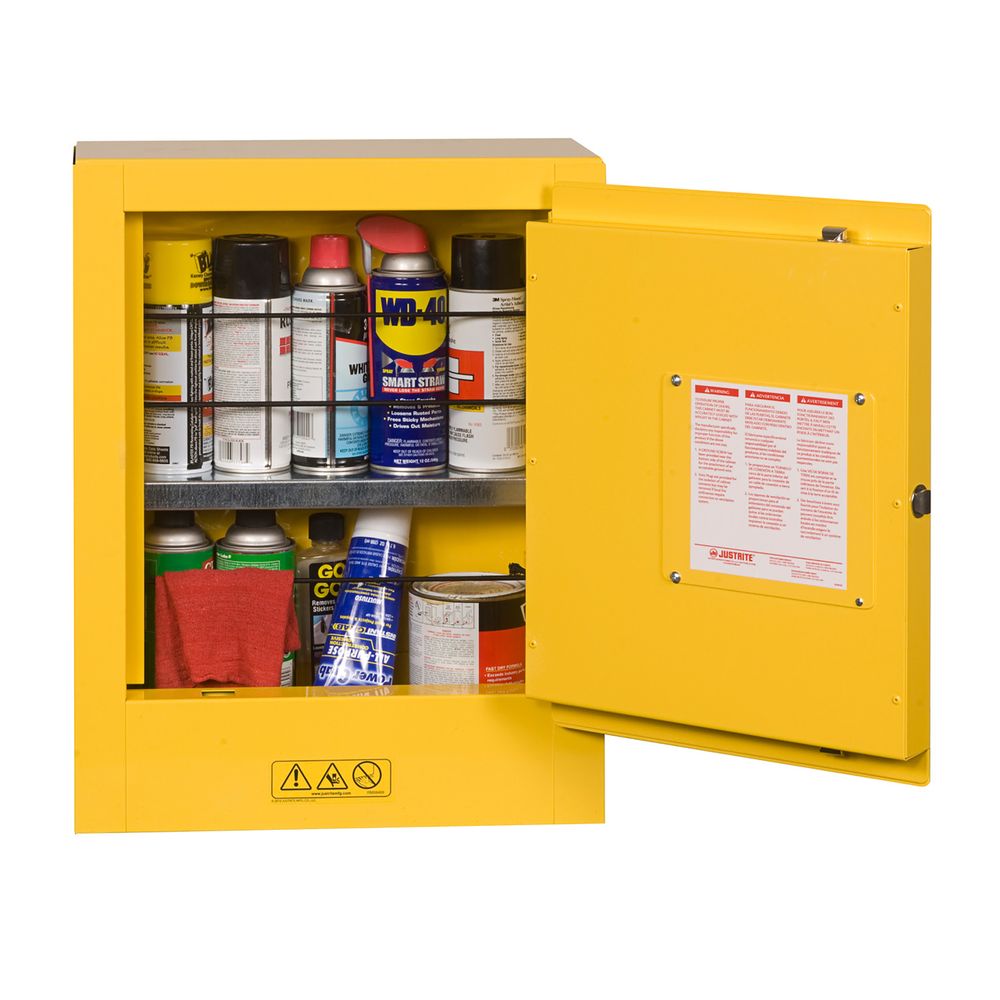 Mini armoire de sécurité pour liquides inflammables – Justrite 89-MI