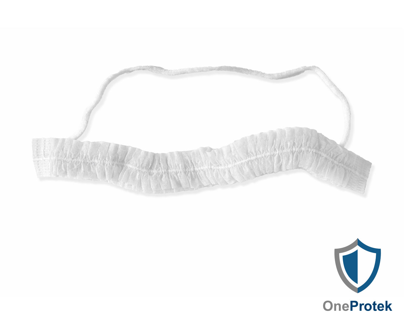 ONEPROTEK Cache-Barbes Jetables Taille Unique – Carton de 20 sachets de 100