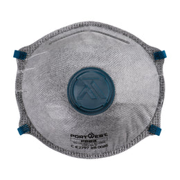 Masque FFP2 à Valve Charbon Dolomite P223 Portwest (Pk10)