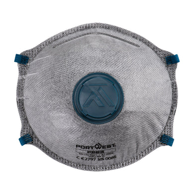 Masque FFP2 à valve Charbon Dolomite (Pk10)