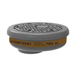 Filtre à Gaz A2 Connexion à Baïonnette (Pk6) Portwest P902