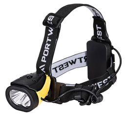 Lampe Frontale Dual Power PA63 Jaune/Noir Portwest