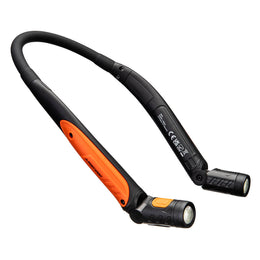Lampe Collier Rechargeable par USB PA73 Noir/Orange Portwest
